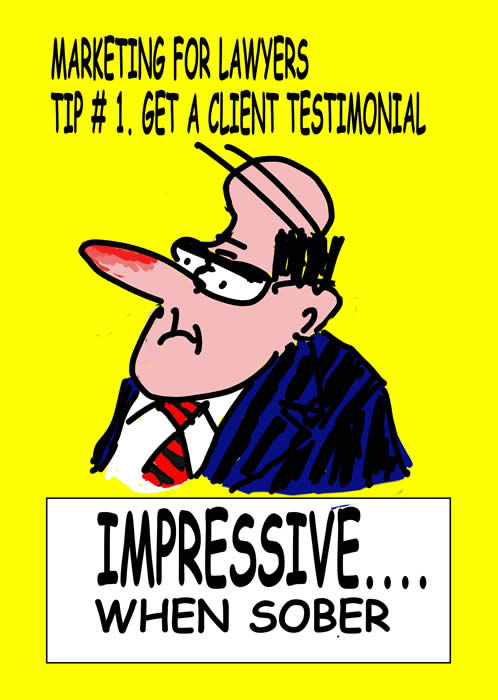 legal cartoon, lawyer, attorney, testimonial, Paul Brennan